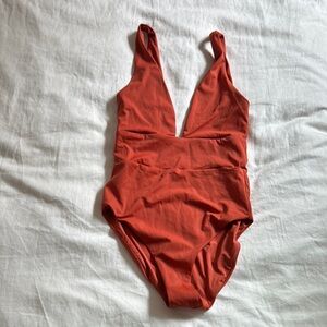Onia Rust One Piece Swimsuit🍊